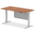 Air Height Adjustable Desk without Cable Ports with Steel Modesty Panel