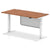 Air Height Adjustable Desk without Cable Ports with Steel Modesty Panel