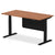 Air Height Adjustable Desk without Cable Ports with Steel Modesty Panel