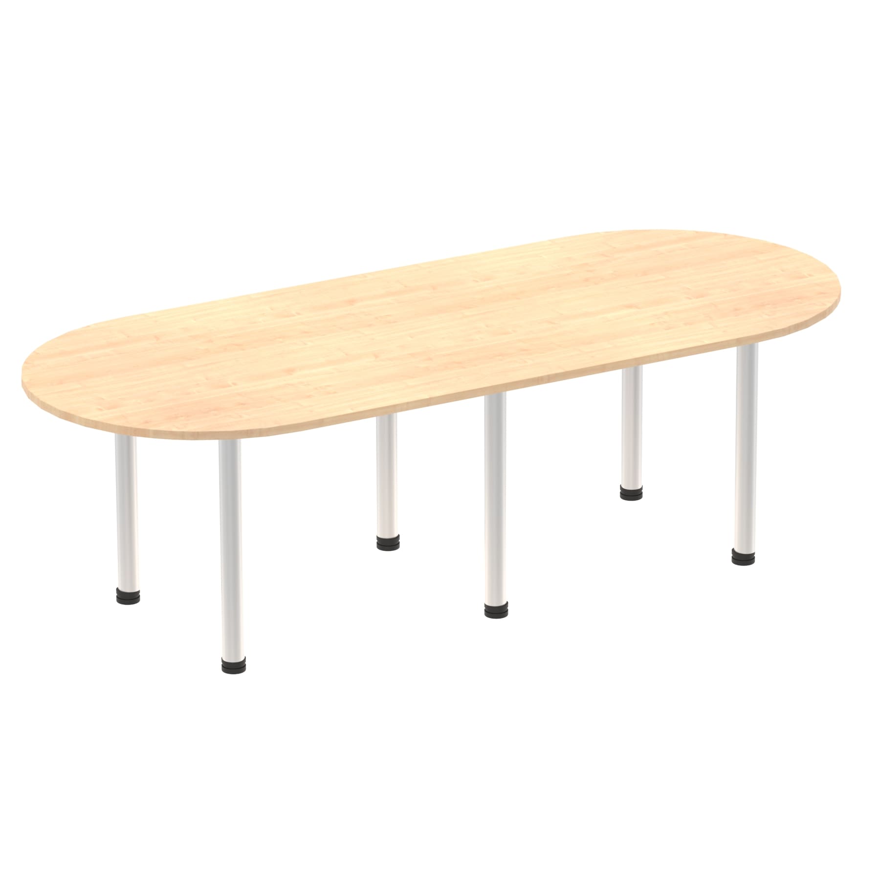 Impulse Boardroom Table With Post Leg