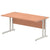 Impulse 1600mm Straight Desk Cantilever Leg