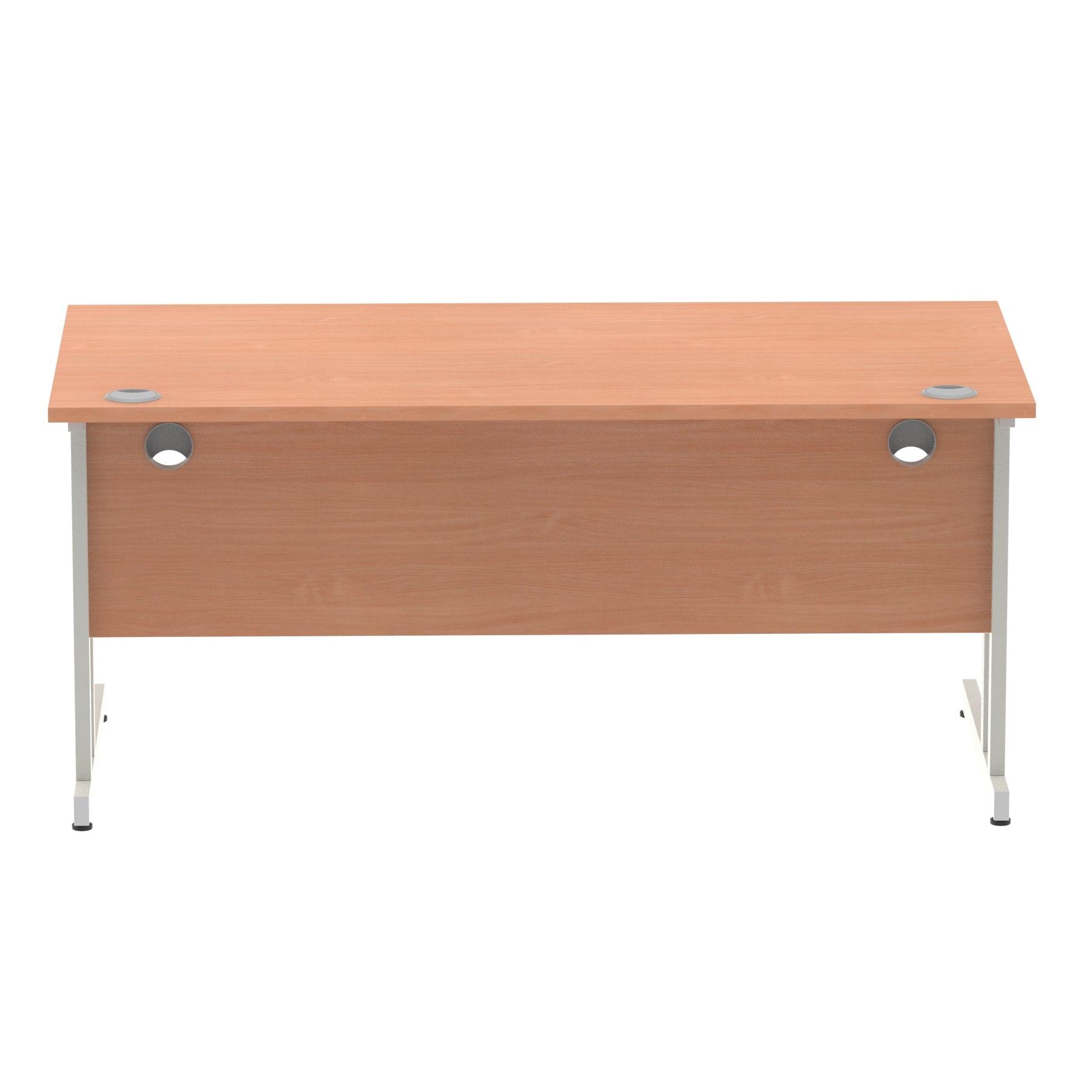 Impulse 1600mm Straight Desk Cantilever Leg