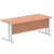 Impulse 1800mm Straight Desk Cantilever Leg