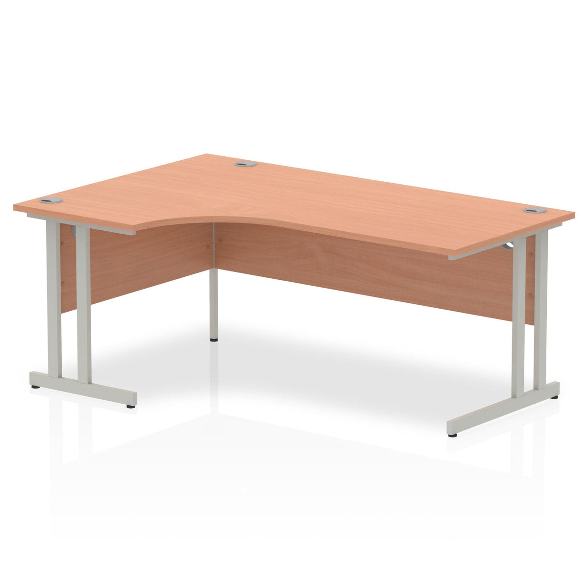 Impulse 1800mm Left Crescent Desk Cantilever Leg