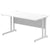 Impulse 1400mm Straight Desk Cantilever Leg