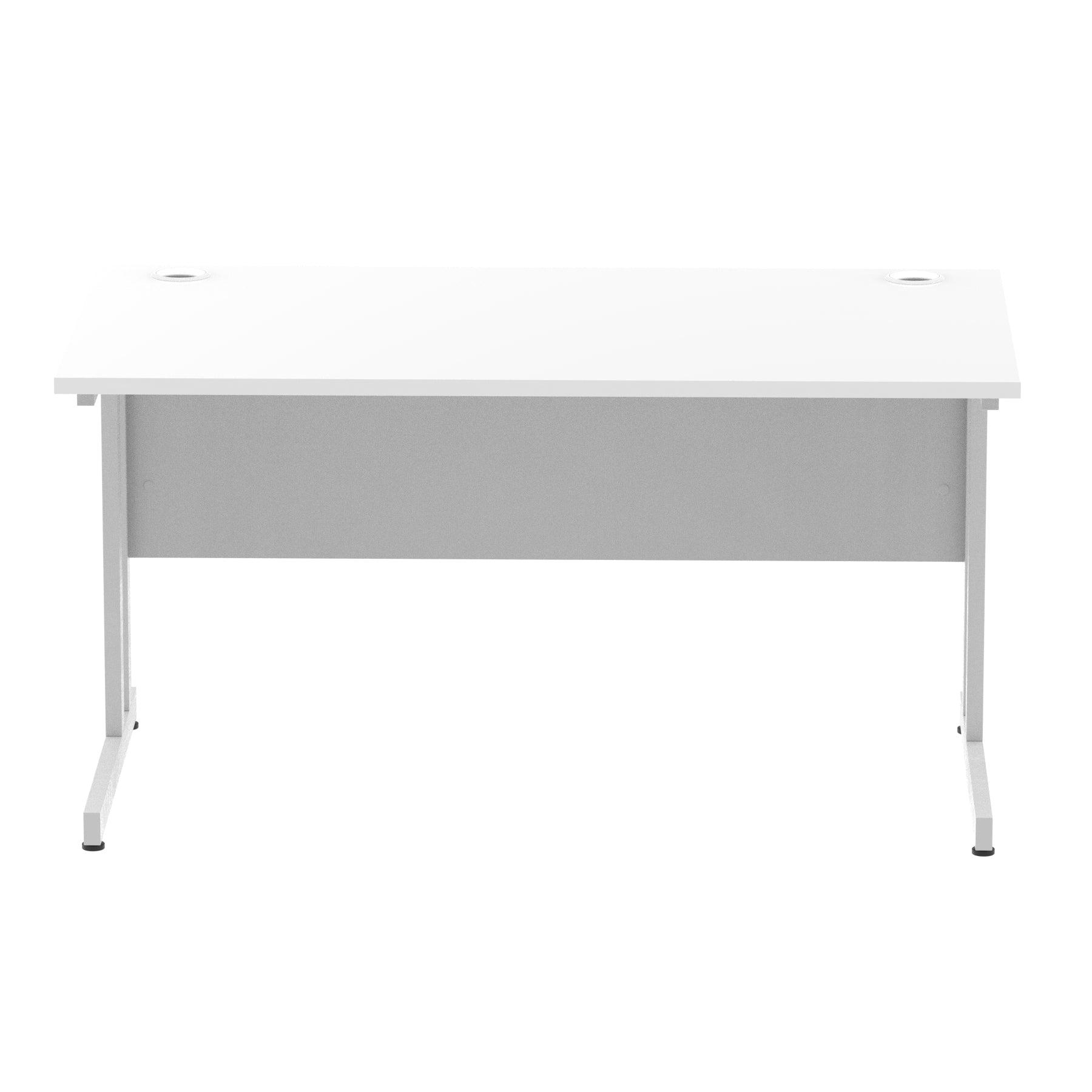 Impulse 1400mm Straight Desk Cantilever Leg