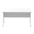 Impulse 1400mm Straight Desk Cantilever Leg