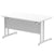 Impulse 1400mm Straight Desk Cantilever Leg