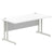 Impulse 1600mm Straight Desk Cantilever Leg