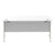 Impulse 1600mm Straight Desk Cantilever Leg