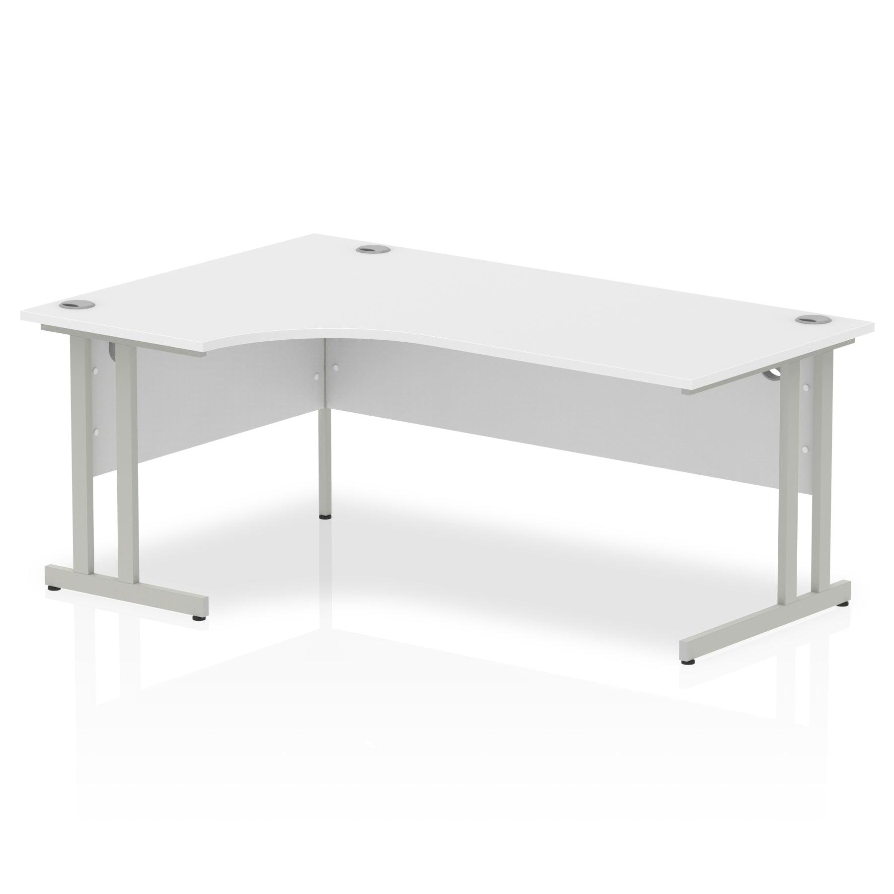 Impulse 1800mm Left Crescent Desk Cantilever Leg