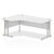 Impulse 1800mm Left Crescent Desk Cantilever Leg