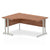 Impulse 1600mm Left Crescent Desk Cantilever Leg