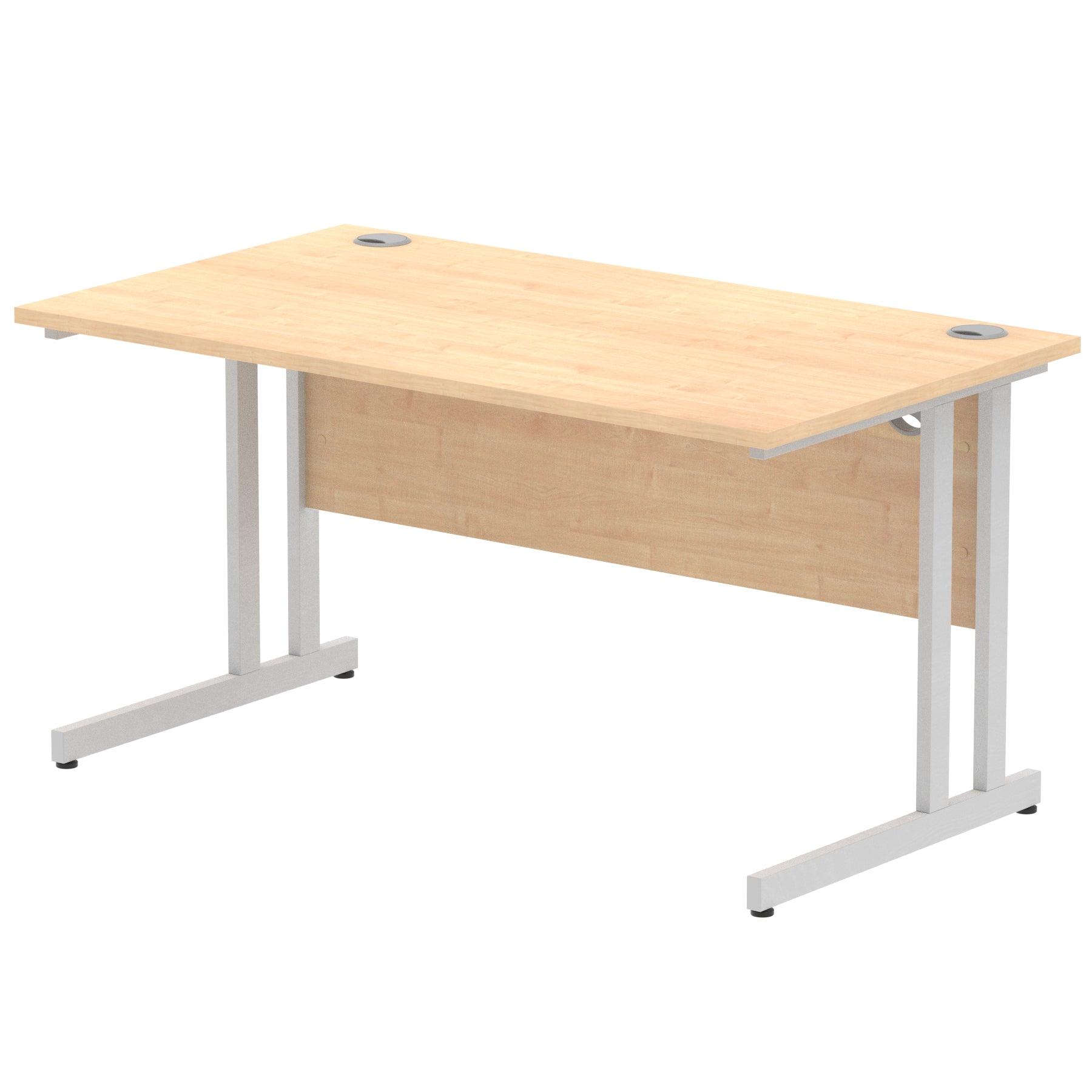 Impulse 1400mm Straight Desk Cantilever Leg