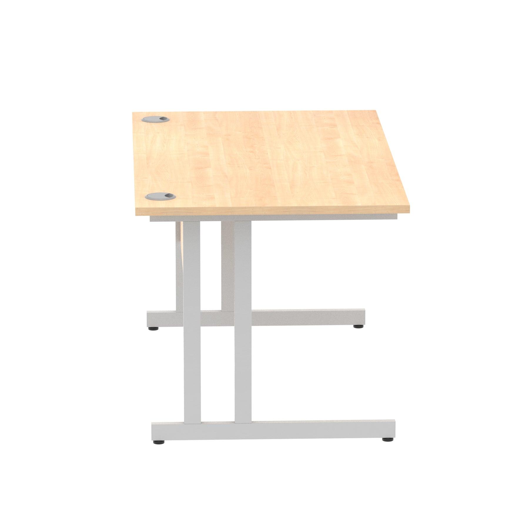 Impulse 1400mm Straight Desk Cantilever Leg