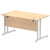 Impulse 1400mm Straight Desk Cantilever Leg