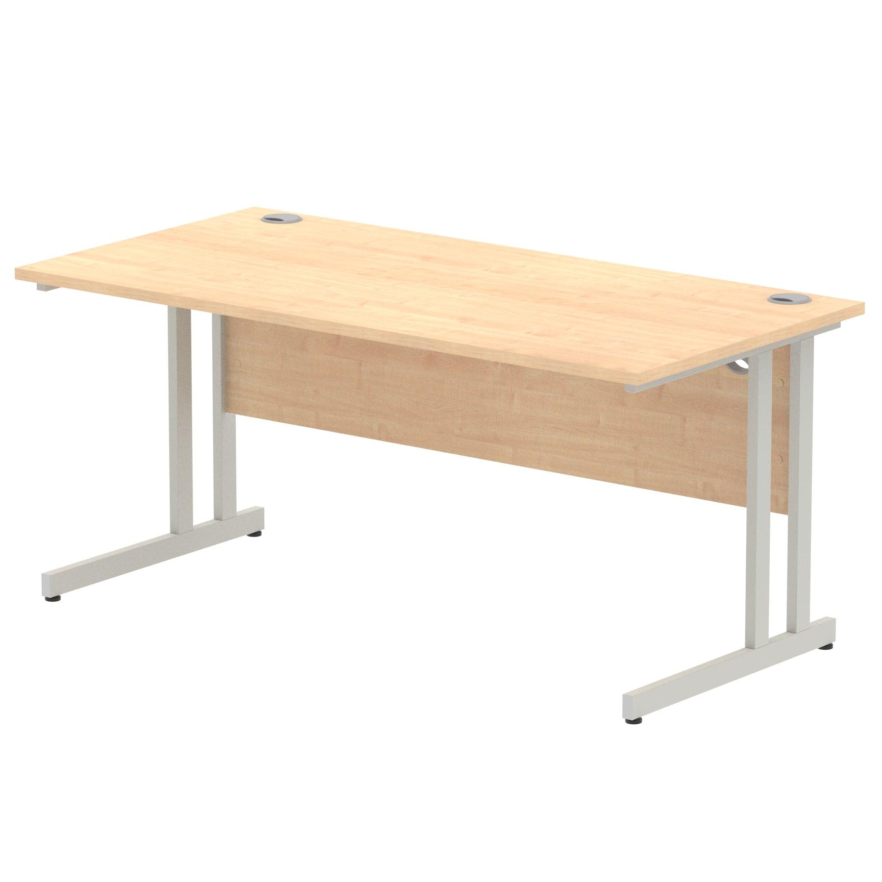 Impulse 1600mm Straight Desk Cantilever Leg