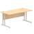 Impulse 1600mm Straight Desk Cantilever Leg