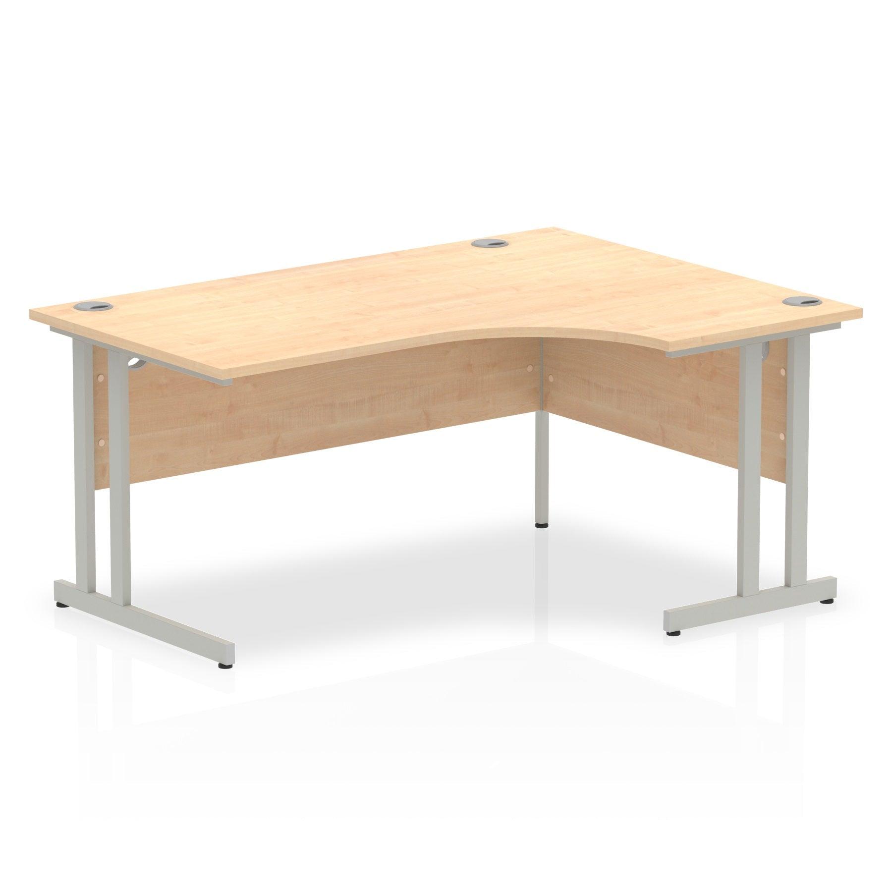 Impulse 1600mm Right Crescent Desk Cantilever Leg