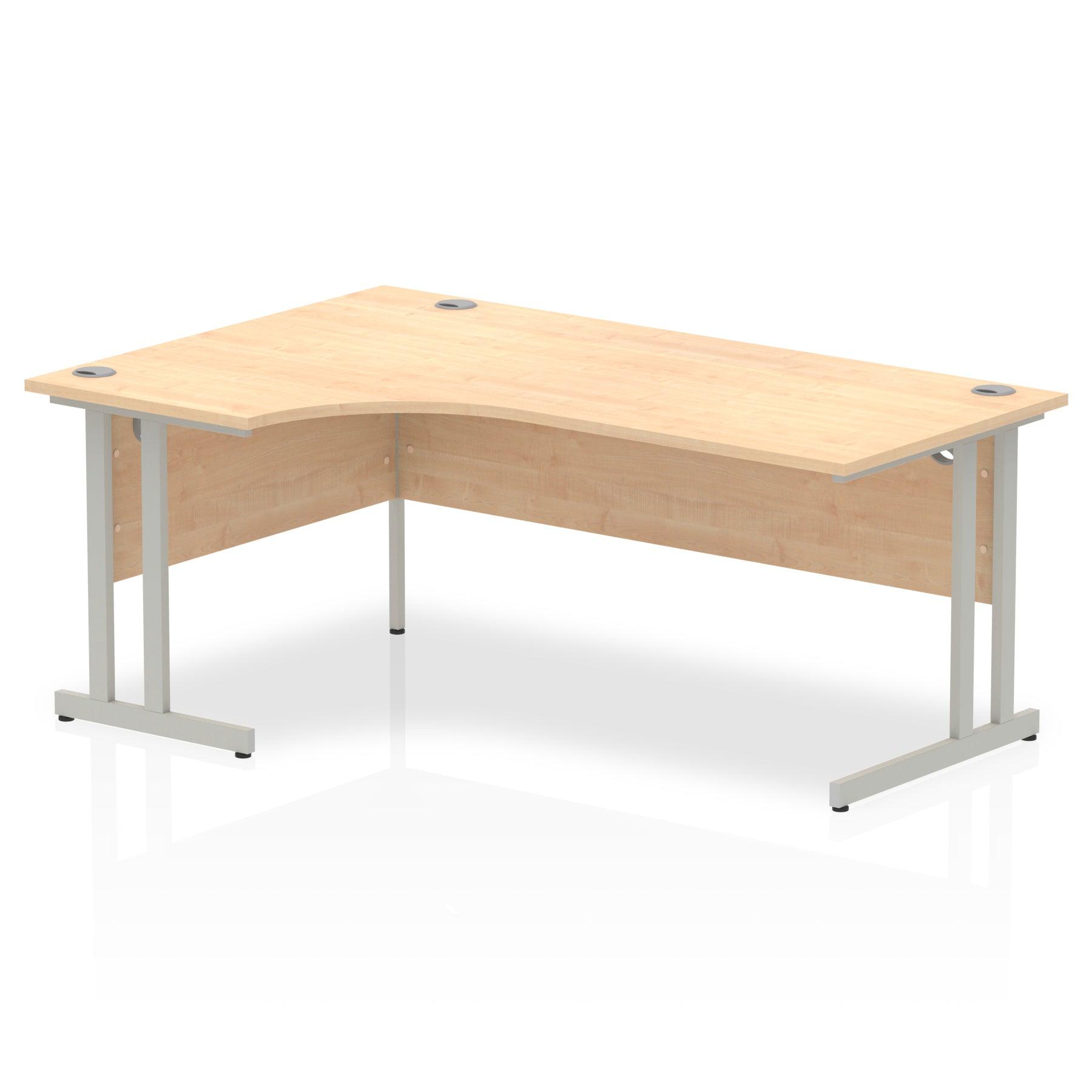 Impulse 1800mm Left Crescent Desk Cantilever Leg