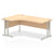 Impulse 1800mm Left Crescent Desk Cantilever Leg