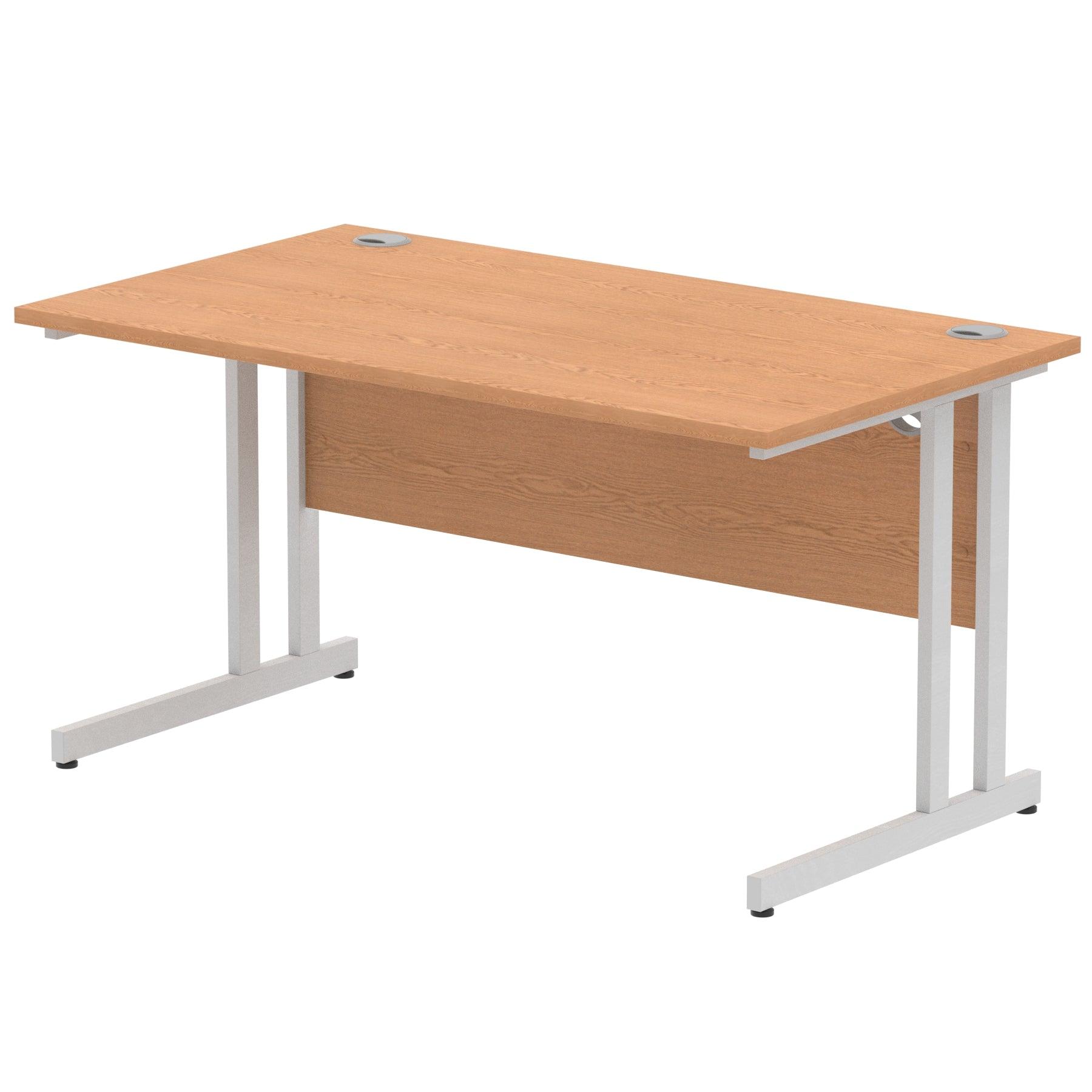 Impulse 1400mm Straight Desk Cantilever Leg