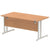 Impulse 1600mm Straight Desk Cantilever Leg