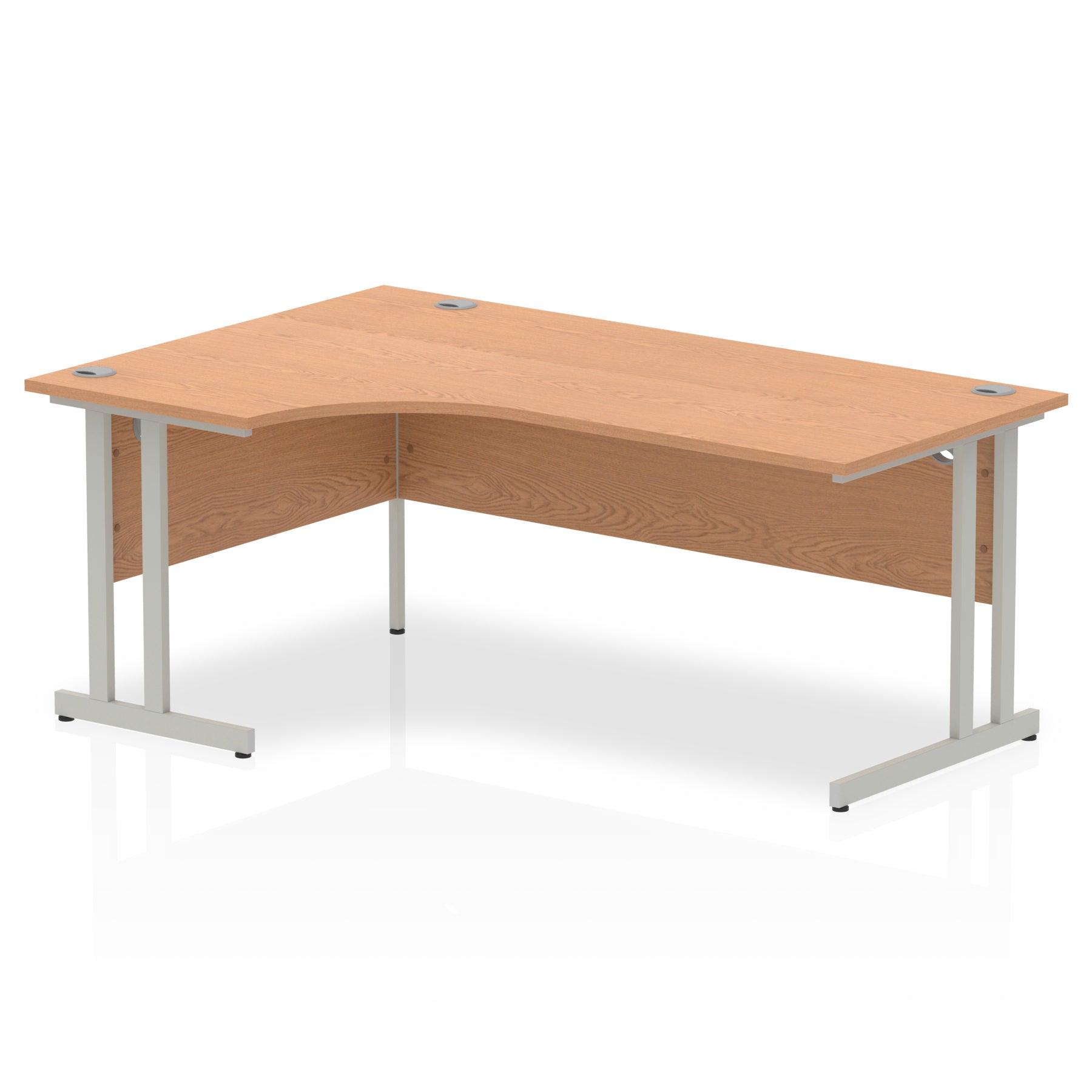 Impulse 1800mm Left Crescent Desk Cantilever Leg