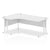 Impulse 1800mm Left Crescent Desk Cantilever Leg