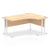 Impulse 1600mm Right Crescent Desk Cantilever Leg