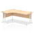 Impulse 1800mm Left Crescent Desk Cantilever Leg