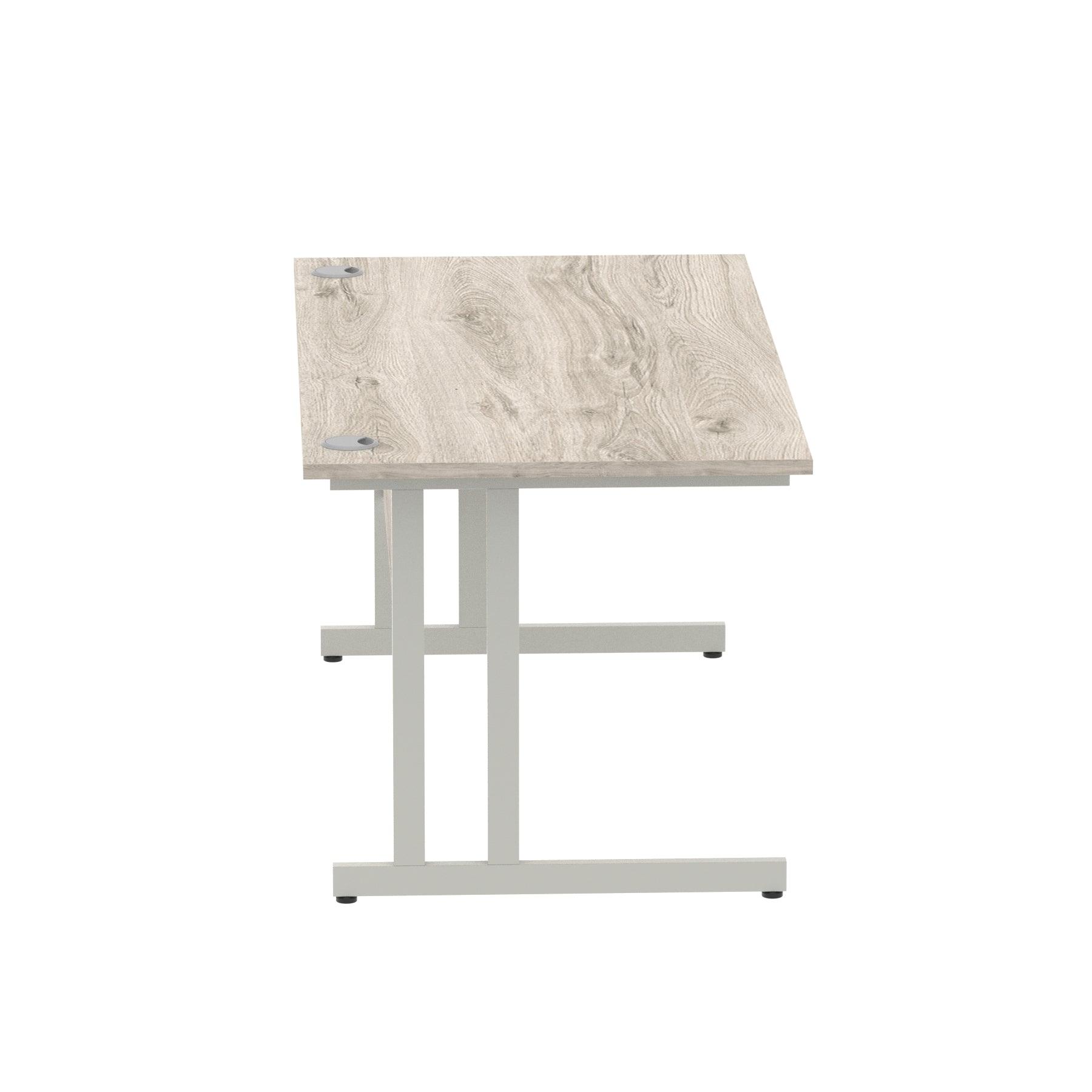 Impulse 1600mm Straight Desk Cantilever Leg