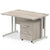 Impulse 1200mm Cantilever Straight Desk With Mobile Pedestal