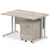 Impulse 1400mm Cantilever Straight Desk With Mobile Pedestal