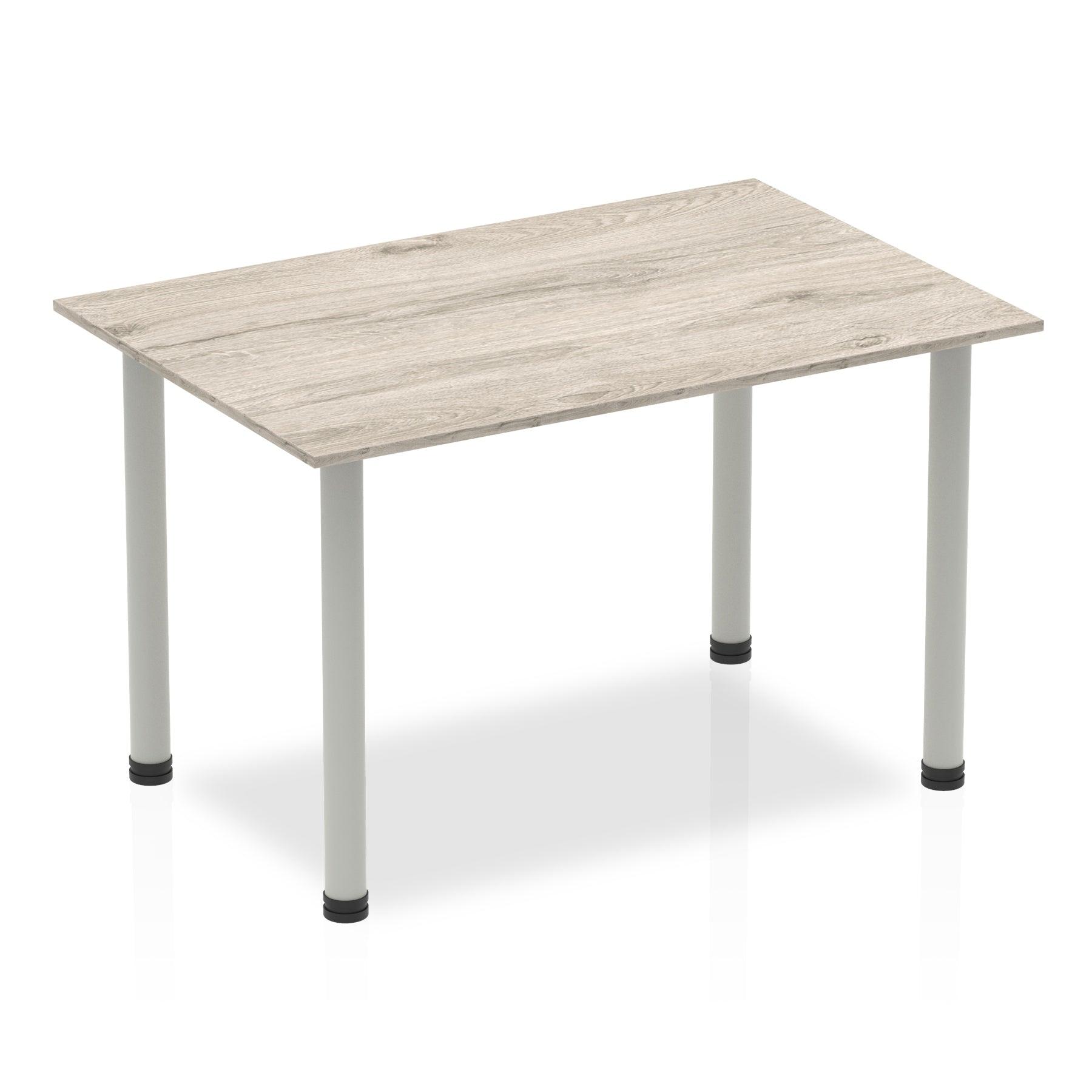 Impulse Straight Table with Post Leg - Quality Office Furniture