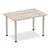 Impulse Straight Table with Post Leg - Quality Office Furniture