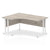 Impulse 1600mm Left Crescent Desk Cantilever Leg