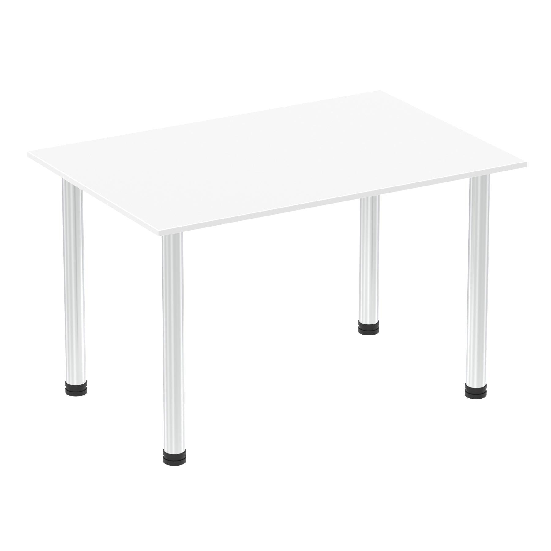 Impulse Straight Table with Post Leg - Quality Office Furniture