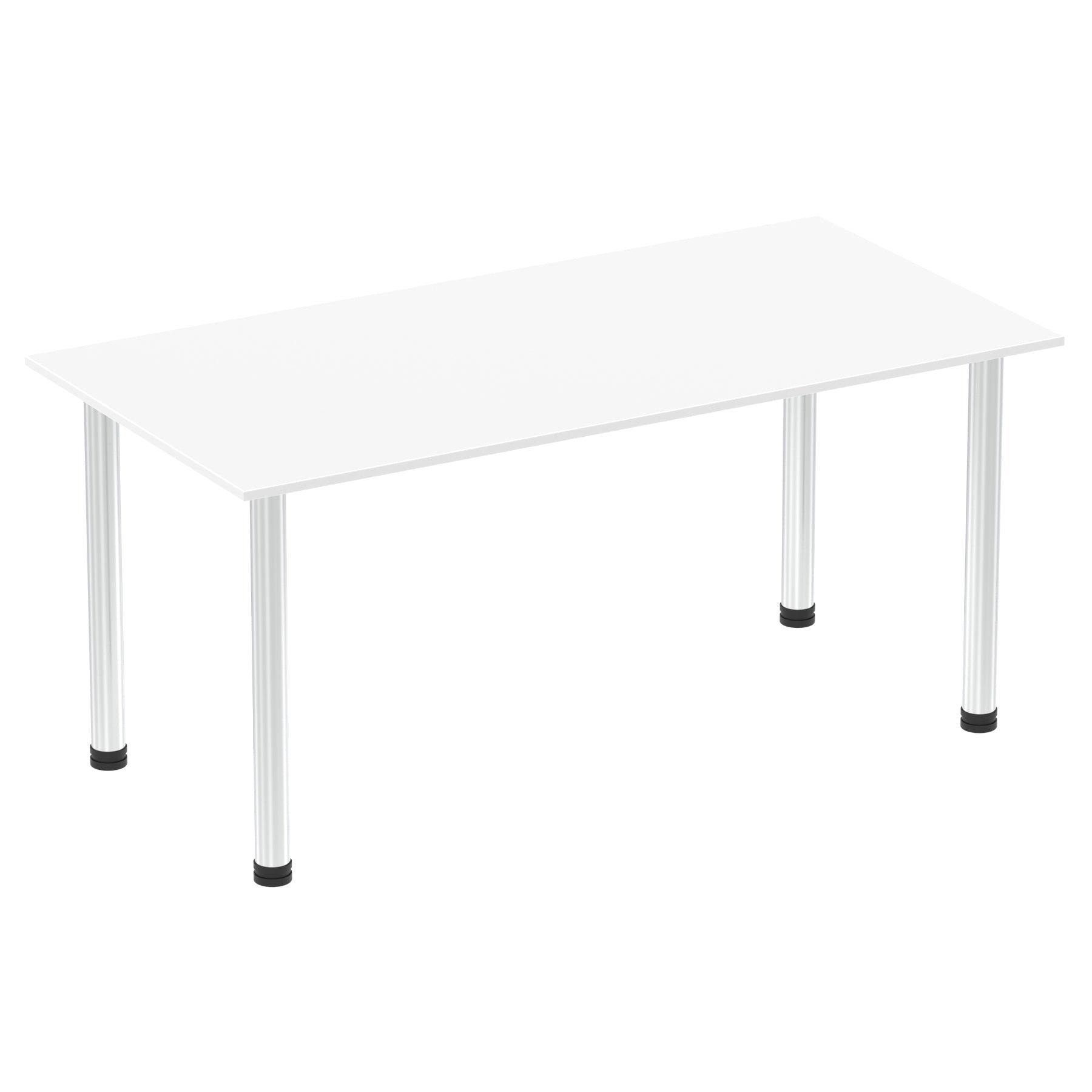 Impulse Straight Table with Post Leg - Quality Office Furniture