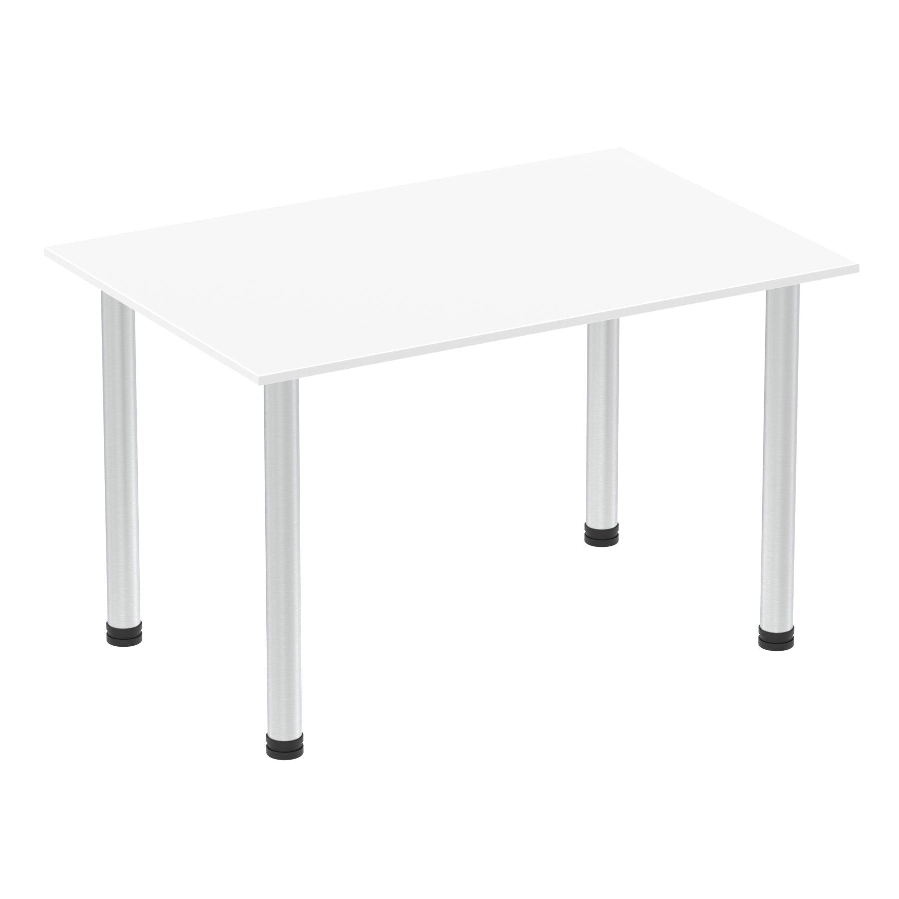 Impulse Straight Table with Post Leg - Quality Office Furniture