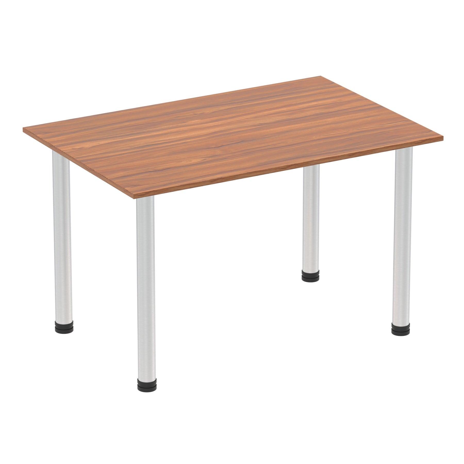 Impulse Straight Table with Post Leg - Quality Office Furniture