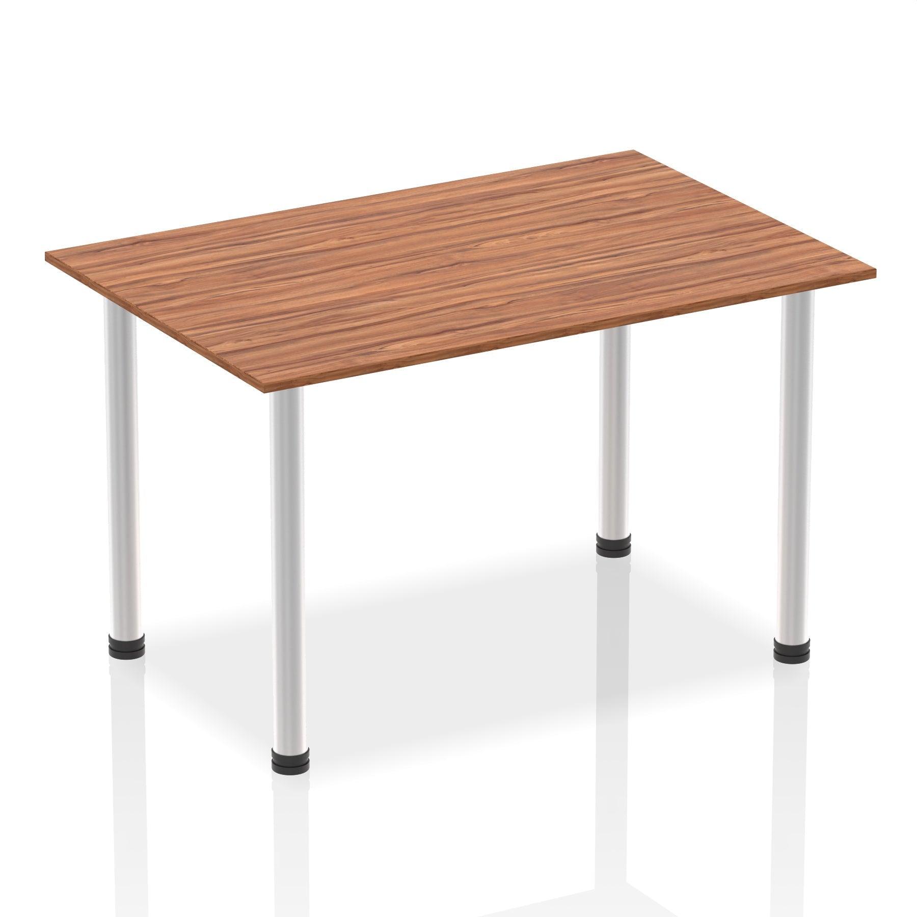 Impulse Straight Table with Post Leg - Quality Office Furniture