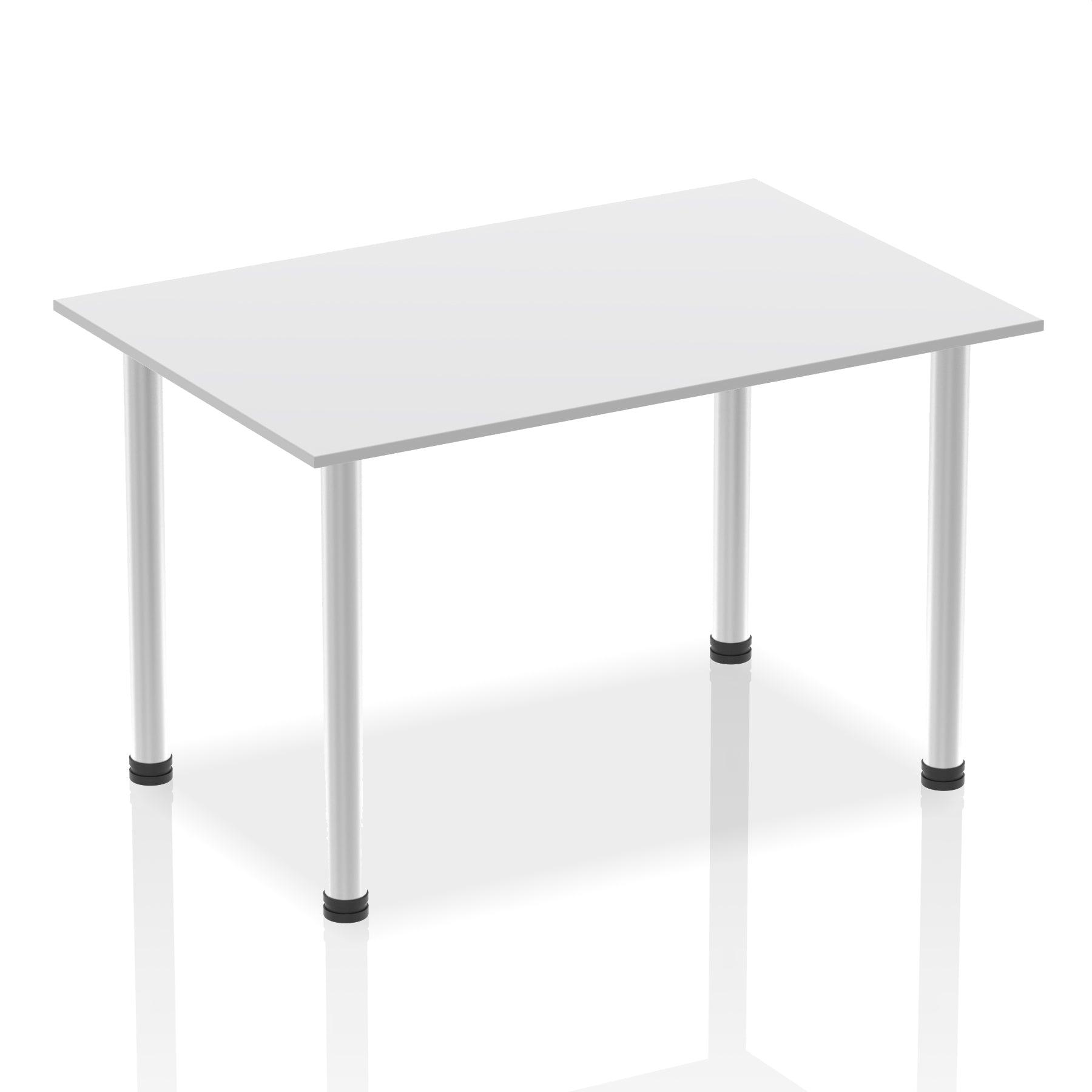 Impulse Straight Table with Post Leg - Quality Office Furniture