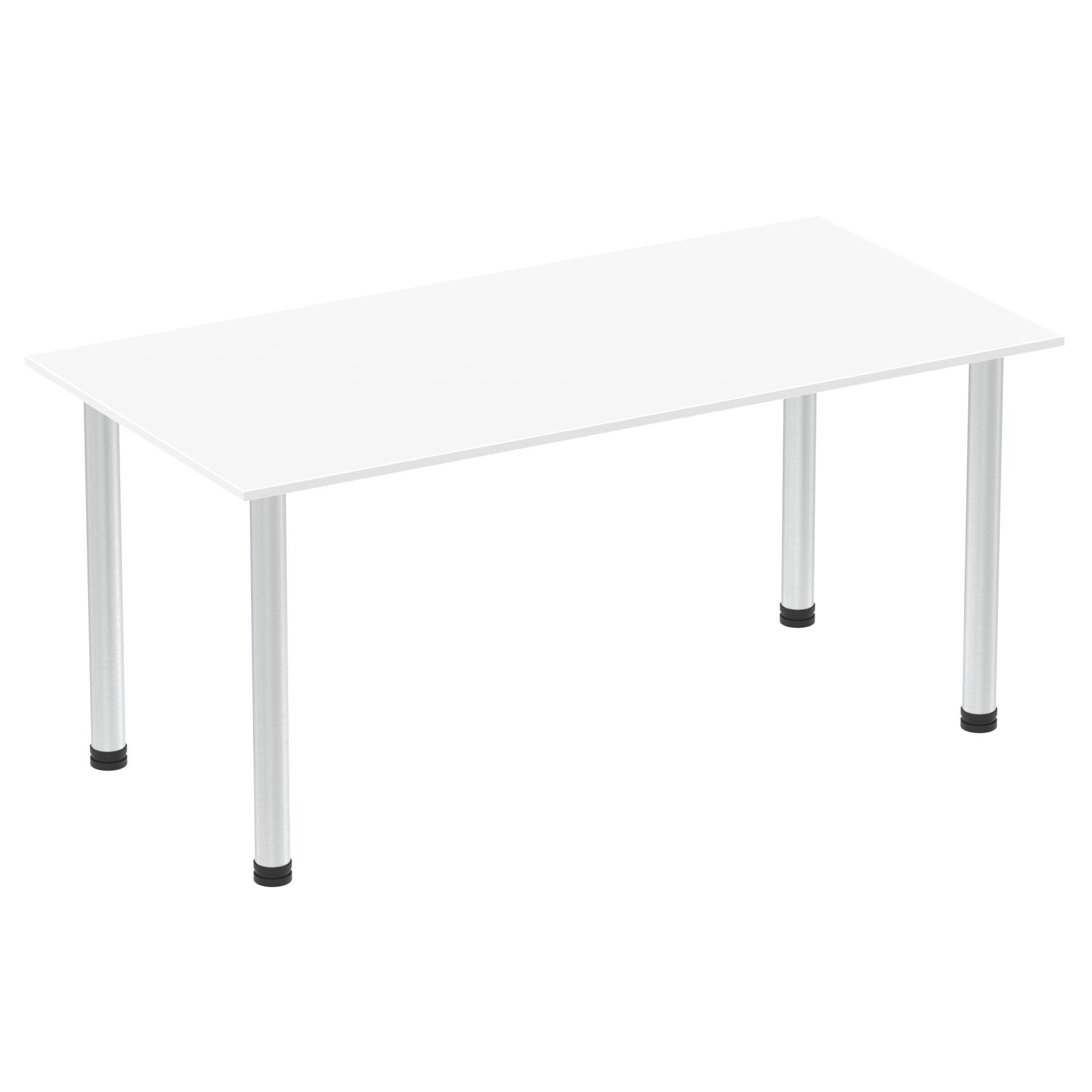 Impulse Straight Table with Post Leg - Quality Office Furniture