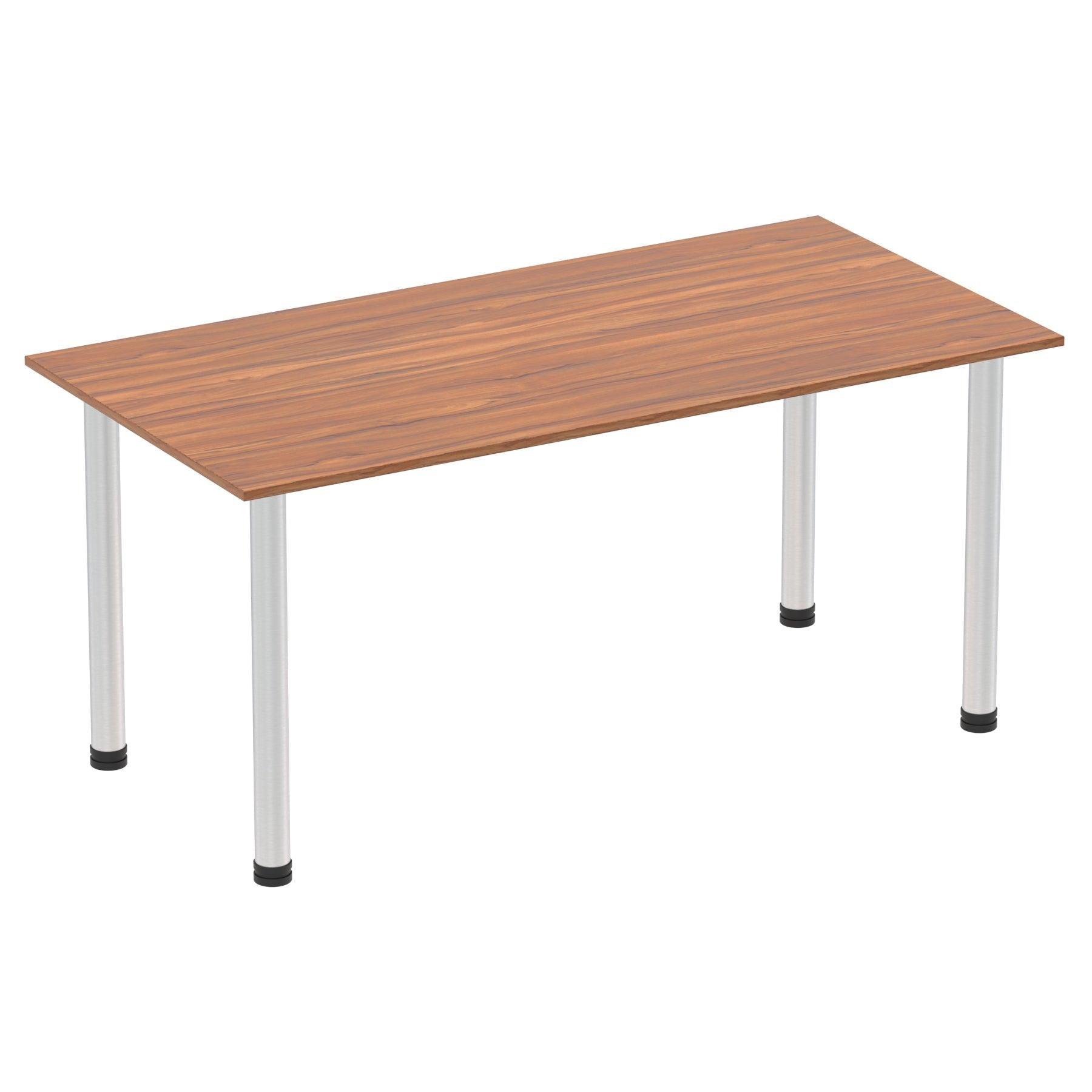 Impulse Straight Table with Post Leg - Quality Office Furniture