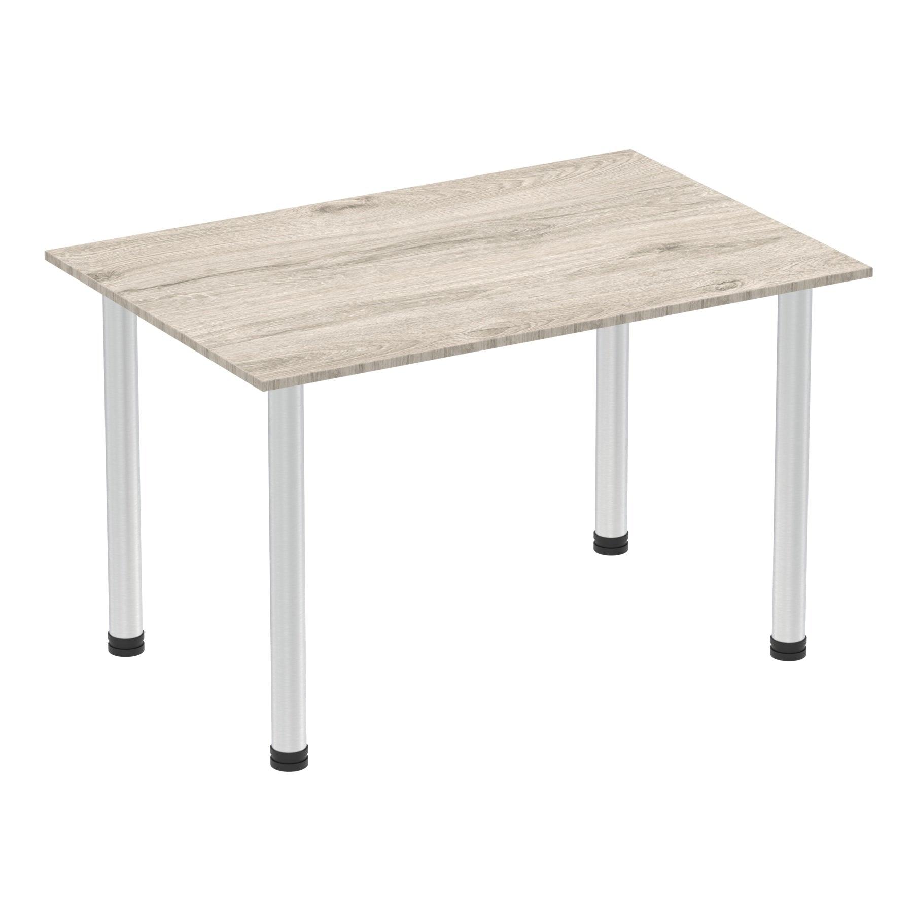 Impulse Straight Table with Post Leg - Quality Office Furniture