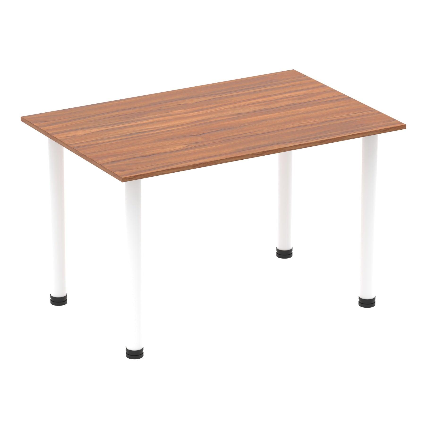 Impulse Straight Table with Post Leg - Quality Office Furniture