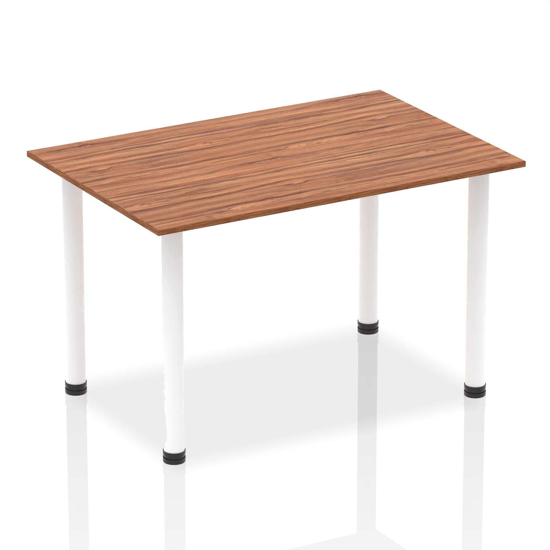 Impulse Straight Table with Post Leg - Quality Office Furniture