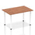 Impulse Straight Table with Post Leg - Quality Office Furniture