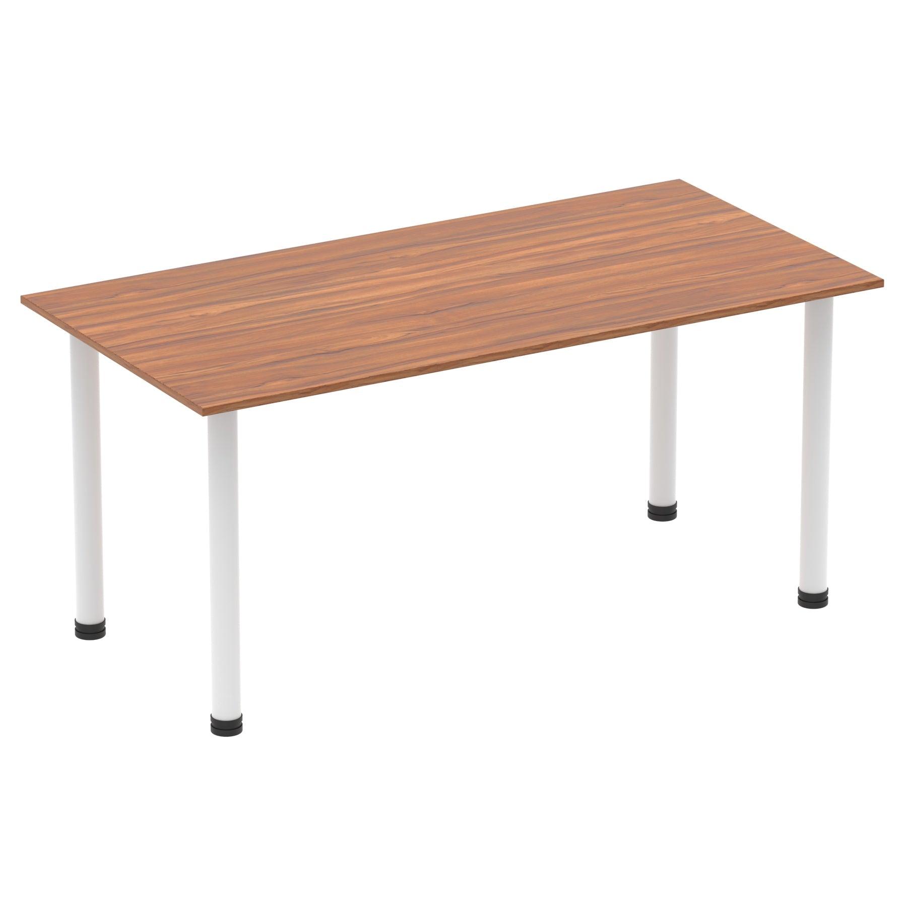 Impulse Straight Table with Post Leg - Quality Office Furniture